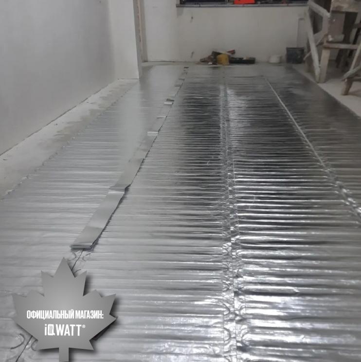 Ультратонкий греющий мат IQ LAMINATE MAT 150 Вт/м.кв - 4,5м²